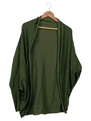 Vorschaubild 1 von Damen Strickjacke Gr. M Grün Casual Basic Cardigan