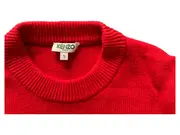 Vorschaubild 6 von Paris Pullover Damen S Tiger Stickerei Rot Strickpullover