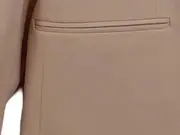 Vorschaubild 7 von Damen Business Blazer Gr. 34;XS Beige Uni Langarm Elegant