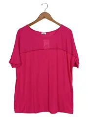 Vorschaubild 1 von Damen T-Shirt Pink Casual Gr. 44/XXL