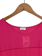 Vorschaubild 2 von Damen T-Shirt Pink Casual Gr. 44/XXL