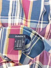 Vorschaubild 3 von Damen Bluse 34/XS Mehrfarbig Kariert Preppy Vintage Klassisch Baumwolle