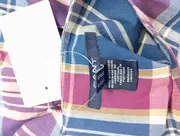 Vorschaubild 5 von Damen Bluse 34/XS Mehrfarbig Kariert Preppy Vintage Klassisch Baumwolle