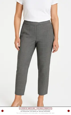 RAFFAELLO ROSSI Stoffhose