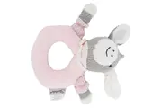 Vorschaubild 1 von Greifling Esel Emmy Baby Kuscheltier Rosa Grau Weiß 13cm