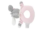 Vorschaubild 2 von Greifling Esel Emmy Baby Kuscheltier Rosa Grau Weiß 13cm