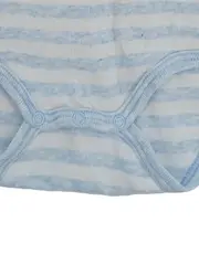 Vorschaubild 4 von Baby Body Elefantenmotiv Gestreift Blau Gr. 74 Baumwolle
