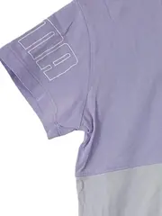 Vorschaubild 5 von Kinder T-Shirt Gr. 152 Lila Colorblock Logo Sportshirt