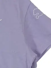 Vorschaubild 6 von Kinder T-Shirt Gr. 152 Lila Colorblock Logo Sportshirt