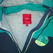 Vorschaubild 3 von Kinder Windjacke Gr. 122 Blau Grün Kapuze Jungen