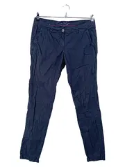 Vorschaubild 1 von Damen Stoffhose Chino Blau Gr. 38 W29 Baumwolle Casual