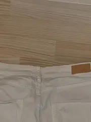 Vorschaubild 4 von Damen Jeans Straight Leg Gr. 38 Weiß Casual