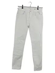 Vorschaubild 1 von Damen Jeans Straight Leg Gr. 38 Weiß Casual