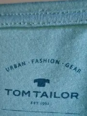 Vorschaubild 6 von Damen Langarmshirt Gr. 40/L Türkis Casual Polyester Viskose