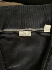 Vorschaubild 4 von Herren Strickjacke Reißverschluss Blau Gr. L Baumwolle