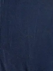 Vorschaubild 5 von Herren Strickjacke Reißverschluss Blau Gr. L Baumwolle