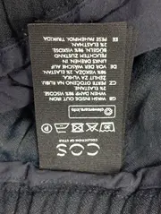 Vorschaubild 4 von Damen Stoffhose Gr. 38/W30 Schwarz Viskose Klassisch Elegant