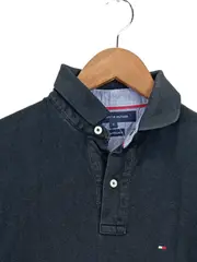Vorschaubild 5 von Herren Poloshirt Schwarz Gr. S Casual Baumwolle