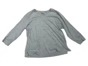 Vorschaubild 1 von Langarmshirt Damen Gr. 46/3XL Grau Casual