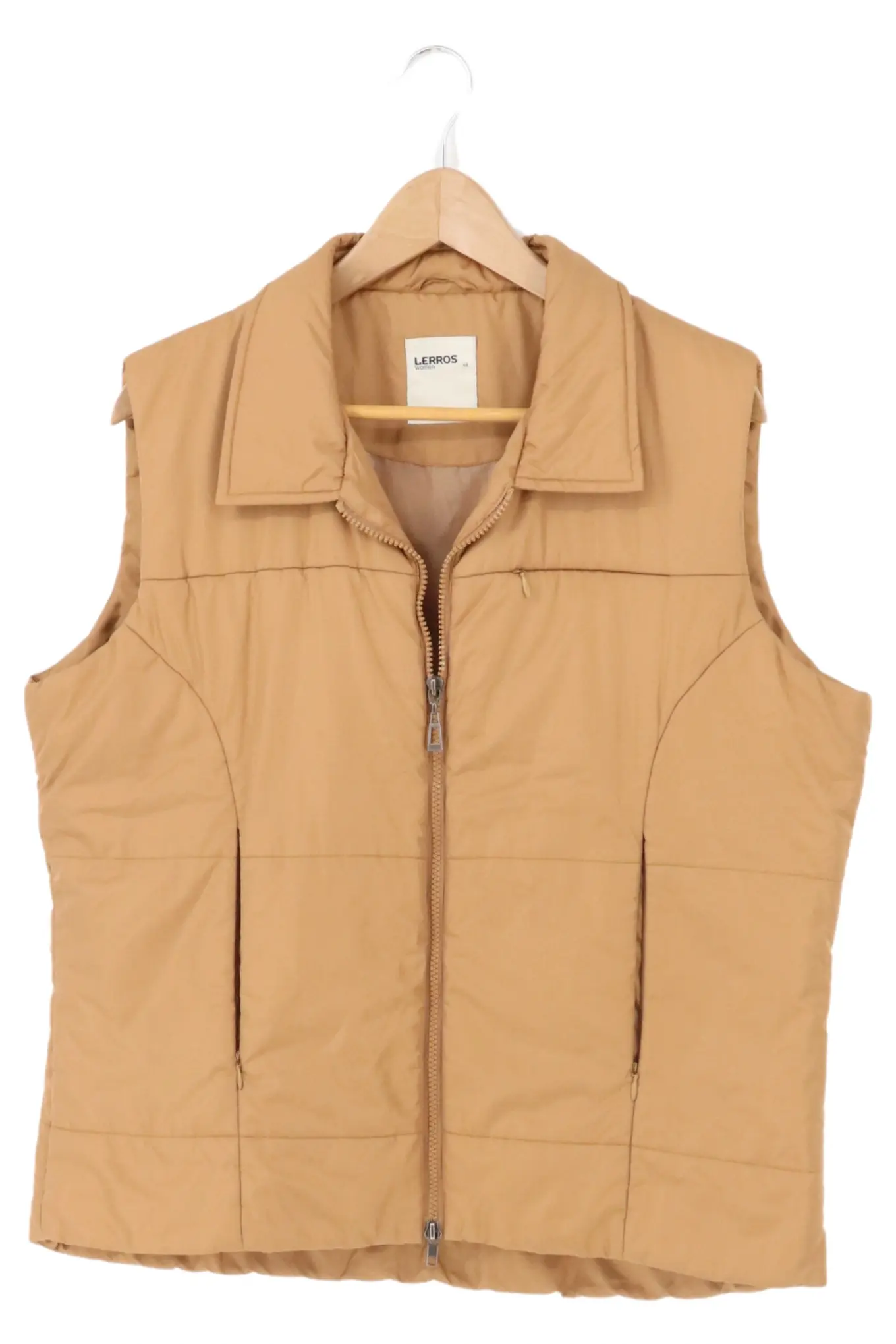 LERROS Leichte Weste Damen Gr. 44 Beige Elegant Modisch Steppweste