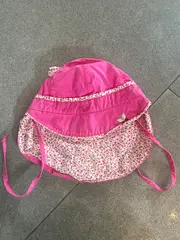 Vorschaubild 2 von Mädchen Hut Pink Gr. 43 Baumwolle Maus Stickerei Sommer