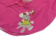Vorschaubild 3 von Mädchen Hut Pink Gr. 43 Baumwolle Maus Stickerei Sommer