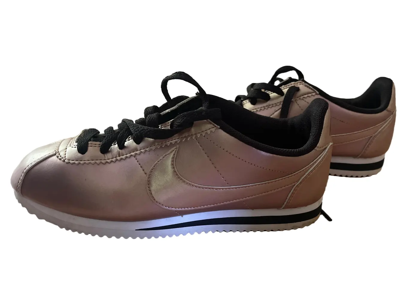 NIKE Cortez Damen Sportschuhe Gr. 40 Rosa Sneaker Freizeit Casual