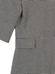 Vorschaubild 3 von Damen Businesskleid Hahnentrittmuster XS Mehrfarbig