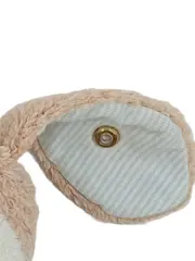 Vorschaubild 4 von Kuscheltier Hund beige blau kariertes Halstuch 26 cm Plüschtier