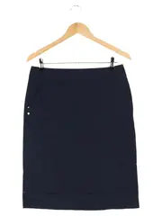 Vorschaubild 1 von Damen Bleistiftrock Gr. 38/M Blau Business Elegant