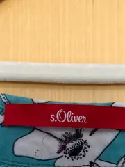 Vorschaubild 4 von Damen Top Türkis Blumenmuster Gr. 44 Casual