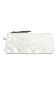 Vorschaubild 2 von Damen Clutch Silber Elegant 20x10cm Kunstleder