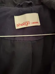 Vorschaubild 2 von Leichte Jacke Damen Gr. 48 Blau Casual Übergangsjacke