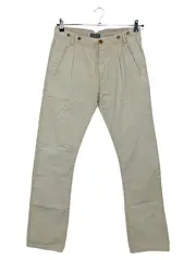 Vorschaubild 1 von Herren Stoffhose Gr. 29 Beige Casual Baumwolle