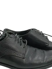 Vorschaubild 2 von Derby Schnürschuhe Leder Business Herren Schwarz Gr. 44,5