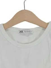 Vorschaubild 4 von Damen Ripp-Top Gr. 36/S Weiß Basic Tanktop Ärmellos