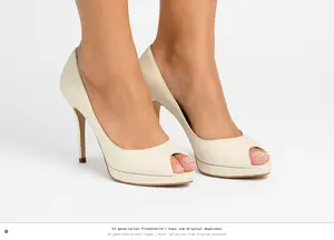 CHRISTIAN DIOR Peeptoe