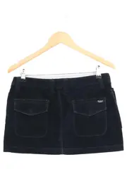 Vorschaubild 2 von Polo Jeans Company Ralph Lauren Cordrock Damen Gr. 28/38 Schwarz Mini