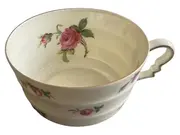 Vorschaubild 1 von Teetasse Porzellan Beige Klassisch Blumenmuster