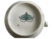 Vorschaubild 2 von Teetasse Porzellan Beige Klassisch Blumenmuster