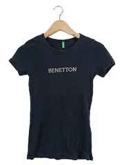 Vorschaubild 1 von Damen T-Shirt Blau Gr. 36/S Casual Logo-Print