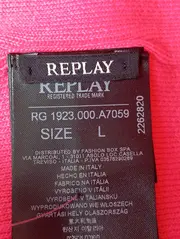 Vorschaubild 2 von Kinder Mütze Beanie Rosa Gr. L Casual Baumwolle Polyacryl Logo-Patch