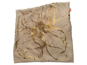 Vorschaubild 1 von Dekokissen 40x40 cm Beige Blumenmuster Polyester Glitzer Freizeit