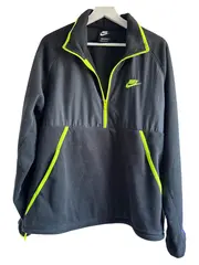 Vorschaubild 1 von Herren Fleecepullover Schwarz Gr. L Sportlich