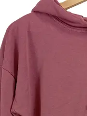 Vorschaubild 2 von Kapuzenpullover Damen Gr. 40/L Rosa Hoodie Casual