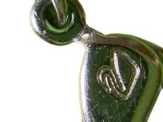 Vorschaubild 3 von Halskette Anhänger Herz Grün Damen Elegant Kristall