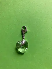 Vorschaubild 5 von Halskette Anhänger Herz Grün Damen Elegant Kristall