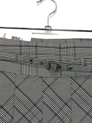 Vorschaubild 3 von Faltenrock kariert Damen Gr. 36 S Grau Preppy Mini Glencheck