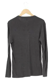 Vorschaubild 2 von Herren Langarmshirt Grau Gr. 48/M Streetwear Casual
