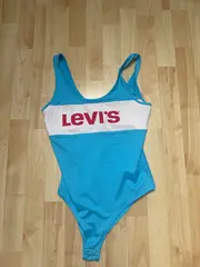 Vorschaubild 2 von Damen Badeanzug S Sportlich Mehrfarbig Logo-Print